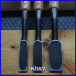 Hidari Ichihiro Oire Nomi Japanese Bench Chisels Yamasaki Shozo Set of 10 With Box Hidari Ichihiro Oire Nomi Japanese Bench Chisels Yamasaki Shozo Set of 10 With Box