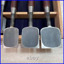 Hidari Ichihiro Vintage Oire Nomi Japanese Bench Chisel Yamasaki Shozo Set of 15