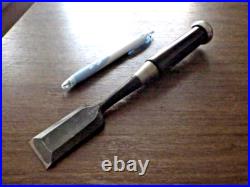 Hidari Ichikuni Oire Nomi Japanese Bench Chisels Mentori 30mm Ebony Unused