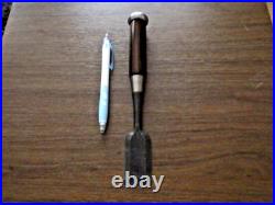 Hidari Ichikuni Oire Nomi Japanese Bench Chisels Mentori 30mm Ebony Unused