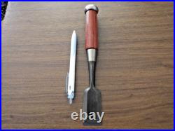Hidari Ichikuni Oire Nomi Japanese Bench Chisels Mentori 30mm Rosewood Unused
