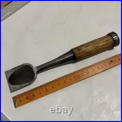 Hidari Kiyotada Oire Nomi Japanese Bench Chisels 36mm / 195mm Used