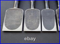 Hidari Nobuhiro Iwazaki Eisuke 10x set 3-42mm Japanese Bench Chisel Oire Nomi