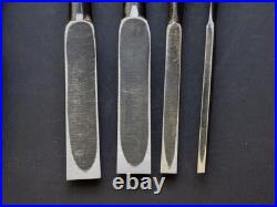 Hidari Nobuhiro Iwazaki Eisuke 10x set 3-42mm Japanese Bench Chisel Oire Nomi