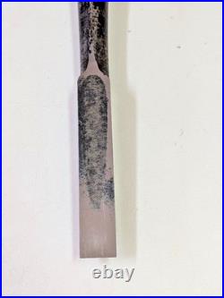 Hirochika Tataki Nomi Japanese Timber chisels Kadouchi 12mm / 280mm Used