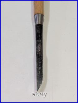 Hirochika Tataki Nomi Japanese Timber chisels Kadouchi 12mm / 280mm Used
