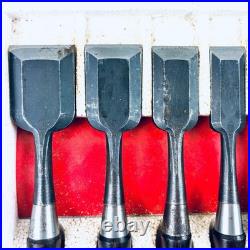 Hiromasa Oire Nomi Japanese Bench Chisel Set of 10 Hasegawa Fujisaku