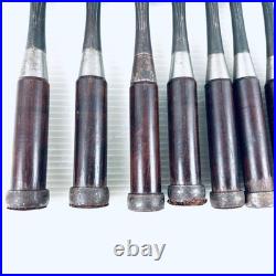 Hiromasa Oire Nomi Japanese Bench Chisel Set of 10 Hasegawa Fujisaku