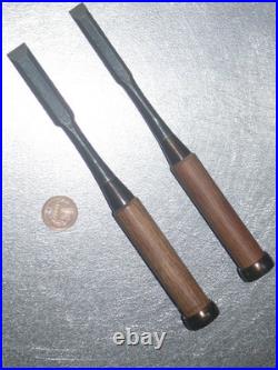 Hiromasa Oire Nomi Japanese Bench Chisels 12mm 15mm Set of 2 Hasegawa Fujisaku