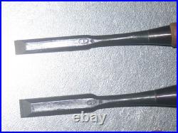 Hiromasa Oire Nomi Japanese Bench Chisels 12mm 15mm Set of 2 Hasegawa Fujisaku