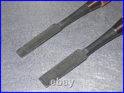 Hiromasa Oire Nomi Japanese Bench Chisels 12mm 15mm Set of 2 Hasegawa Fujisaku