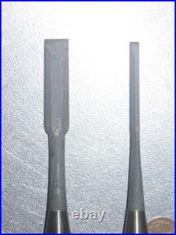 Hiromasa Oire Nomi Japanese Bench Chisels 6mm 15mm Set of 2 Hasegawa Fujisaku
