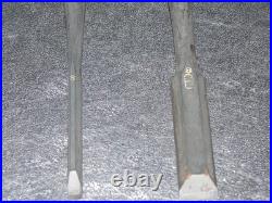Hiromasa Oire Nomi Japanese Bench Chisels 6mm 15mm Set of 2 Hasegawa Fujisaku