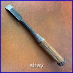 Hiromasa Oire Nomi Japanese Bench Chisels Kadouchi 12mm / 185mm Used