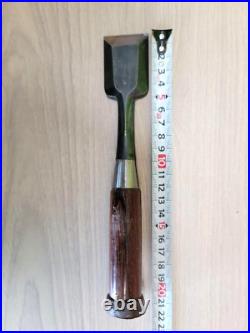 Hiromasa Oire Nomi Japanese Timber Chisel 36mm 3 Hollow Ura Used