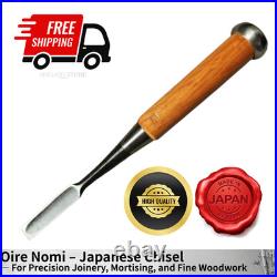Hisakuni Oire Nomi Chisel 12mm Red Oak Handle Unused Woodworking Tool