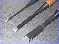 Horyusai Osahiro Japanese Bench Chisel Oire Nomi 3, 9, 18mm Set of 3 Unused
