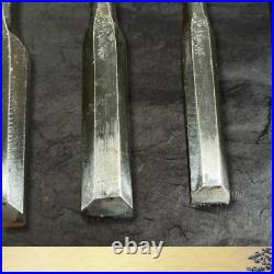 Ikkansai Japanese Oire Nomi Chisels 10pc Set Bench Woodworking Tool Vintage