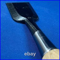 Ioroi Japanese Bench Chisels Oire Nomi Set of 10 Black Finish White Oak New