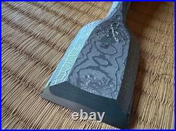 Ioroi Suminagashi Oire Nomi Japanese Bench Chisels Set of 10 Ebony Unused