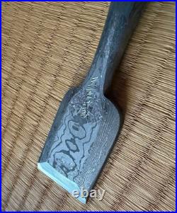 Ioroi Suminagashi Oire Nomi Japanese Bench Chisels Set of 10 Ebony Unused