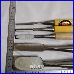 Iwasaki Oire Nomi Japanese Bench Chisels Set of 5 Unused