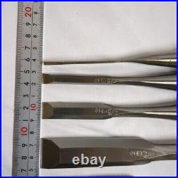 Iwasaki Oire Nomi Japanese Bench Chisels Set of 5 Unused