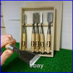 Japanese 6 Piece Oire Nomi Chisel Set In Box