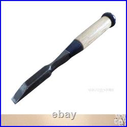 Japanese Angled Oire Nomi 10.8mm Chisel by Nagahiro Vintage Used Tool
