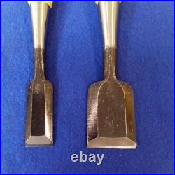 Japanese Bench Chisels Oire Nomi Mulch Hollows Ura Set of 4