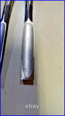 Japanese Blue Steel Chisel Oire Nomi 3Set Blade Width 6 9 12mm