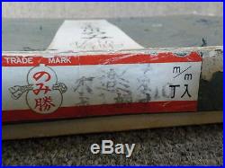 Japanese Carpenter Tool Oire Nomi 10 Chisels Set Nomikatsu Professional Gumi TRK