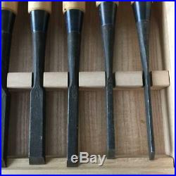 Japanese Carpenter Tool Oire Nomi 10 Wood Chisels Osahiro Horyusai Ichiro Tanaka