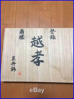 Japanese Carpenter Tool Oire Nomi 10 Wood Chisels Set Koshiko Vintage Ebony TRK