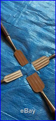 Japanese Carpenter Tool Oire Nomi 8 Chisel Set Yamashironokami Ebony Woodworking