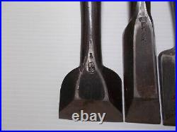 Japanese Carpenter Tool Oire Nomi 9 Wood Chisels Set Vintage from japan