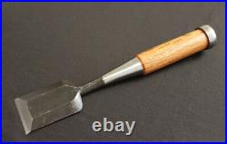 Japanese Carpenter Tool Oire Nomi Chisel Houichi 42mm Red Oak Woodworking WithTRK