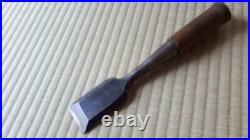 Japanese Carpenter Tool Oire Nomi Wood Chisel Vintage Kitsune Old Iron 48mm TRK