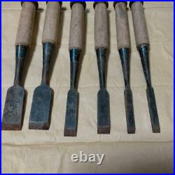 Japanese Chisel Murakuni Professional 24mm Vintage 15mm Oire Nomi 9mm Carpenter