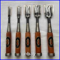 Japanese Chisel Oire Nomi 5pc Set Woodworking Tool Nomikatsu Special Order