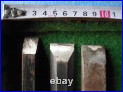 Japanese Chisel Oire Nomi Set of 15 Vintage Carpentry Woodworking Tools Japan