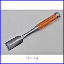 Japanese Chisel Oire Nomi TASAI Blue Steel 30mm 1.18 in Red Oak Carpenter Tool