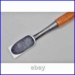 Japanese Chisel Oire Nomi TASAI Blue Steel 30mm 1.18 in Red Oak Carpenter Tool