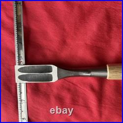 Japanese Chisel Oire Nomi WAKIZASHU Akio Tasai 27mm Carpentory Tool Wood Carving