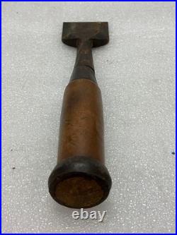 Japanese Chisel Oire Nomi Woodworking Carpenter Tool Echihiko Vintage