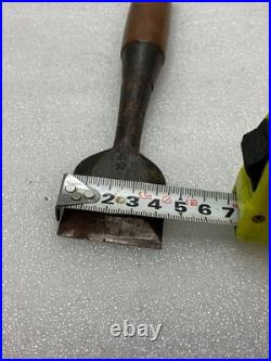 Japanese Chisel Oire Nomi Woodworking Carpenter Tool Echihiko Vintage