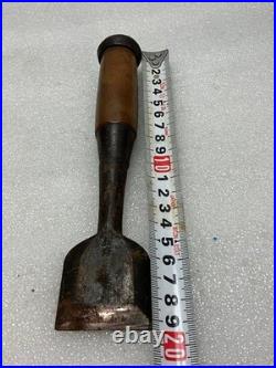Japanese Chisel Oire Nomi Woodworking Carpenter Tool Echihiko Vintage