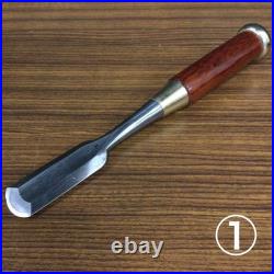 Japanese Chisel Set 5pcs by Shosan Oire Nomi Custom Forged Carpentry Tool Used Japanese Chisel Set 5pcs by Shosan Oire Nomi Custom Forged Carpentry Tool Used