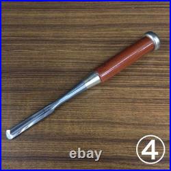 Japanese Chisel Set 5pcs by Shosan Oire Nomi Custom Forged Carpentry Tool Used Japanese Chisel Set 5pcs by Shosan Oire Nomi Custom Forged Carpentry Tool Used