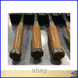 Japanese Chisel Set-Ichimitsu Style-6 Piece Oire Nomi with Box-High Carbon Steel Japanese Chisel Set-Ichimitsu Style-6 Piece Oire Nomi with Box-High Carbon Steel